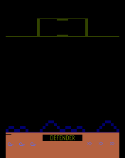 Defender Vector Title Screen